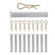 thumbnail image 2 of Pasadores y clips de bloqueo para andamios, piezas, accesorios de andamios de acero estables, resistentes y prácticos para reparaciones , Diámetro 10 Diámetro 10 mm, 2 of 5