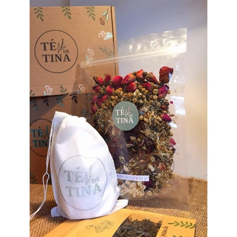 Té De Tina - Bomba De Baño Natural Montaña De Luz 90 Gr