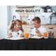 thumbnail image 5 of Mantel redondo negro de 213 cm – Pack de 6 – Utopia Kitchen, 5 of 9