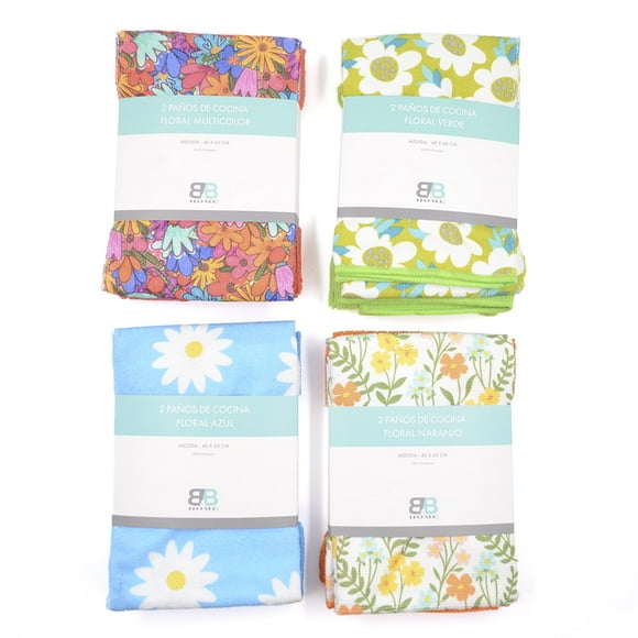 Paños De Cocina 8 Pzs