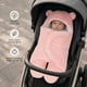thumbnail image 4 of Saquito Bebé Osito con Capuchita y Orejitas Rosado - BABYMINE, 4 of 4