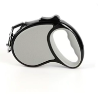 Genérico - Correa Diseño Retractil Traccion Perros Gatos 3 Mts Gris