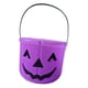 thumbnail image 3 of Cubo Porta Caramelos Ligero Para Fiestas De Halloween, Cubo Para Pedir Dulces, Morado, 3 of 5
