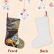 thumbnail image 3 of El Asombroso Mundo de Gumball Tema: Calcetines de Navidad, fino lino blanco para colgar en escaleras y chimenea, decoración navideña para el hogar, regalo de Navidad.54cm×38cm, 3 of 5