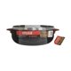 thumbnail image 3 of Caldero IMUSA de aluminio antiadherente de 4.4 qt y 4.2 L, negro, 3 of 3