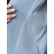 thumbnail image 5 of INSPIRE CHIC Conjunto de Falda de Traje de 2 Piezas para Mujeres, Blazer de Manga Corta y Faldas Lápiz, Atuendos Formales de Oficina Casual XS Azul, 5 of 6