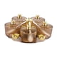 thumbnail image 5 of Caja De Condimentos De Lujo De Bandeja Dividida Para La Bandeja Para Chocolates Nueces Dulces ámbar, 5 of 5