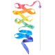 thumbnail image 1 of Varita serpentina Sarah's Silks Rainbow de 2,4 m de largo para niños de más de 3 años, 1 of 7