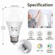thumbnail image 2 of Bombilla LED evelor A19 9W 5000K regulable – Pack de 12, 2 of 6