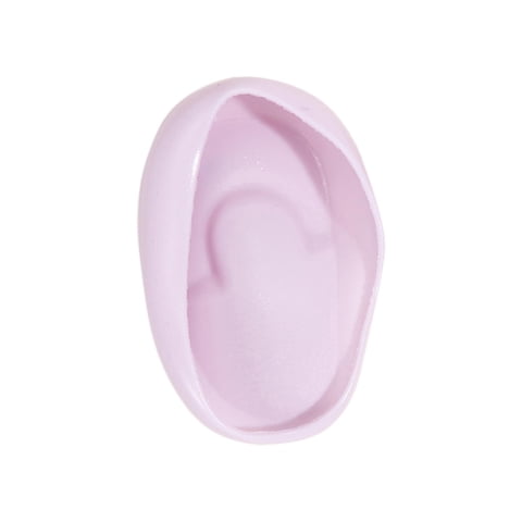 Ioensy - 2 Protectores De Silicona Para Los Oídos, Orejeras Para Teñir El Cabello, Para Uso Doméstico, Peluquería, Color Morado