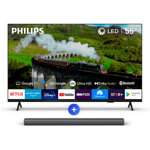Philips - Ambilight Tv 55"" Pud7408 + Soundbar Tab4208 Smart Starter
