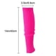 thumbnail image 3 of WDFCN - Juego de 3 puños para piernas, banda para el sudor, medias de neón, puños de punto, pulseras para la cabeza para correr, carnaval, baile, aeróbicos, accesorios de disfraz, 3 piezas, años 80 y, 3 of 5