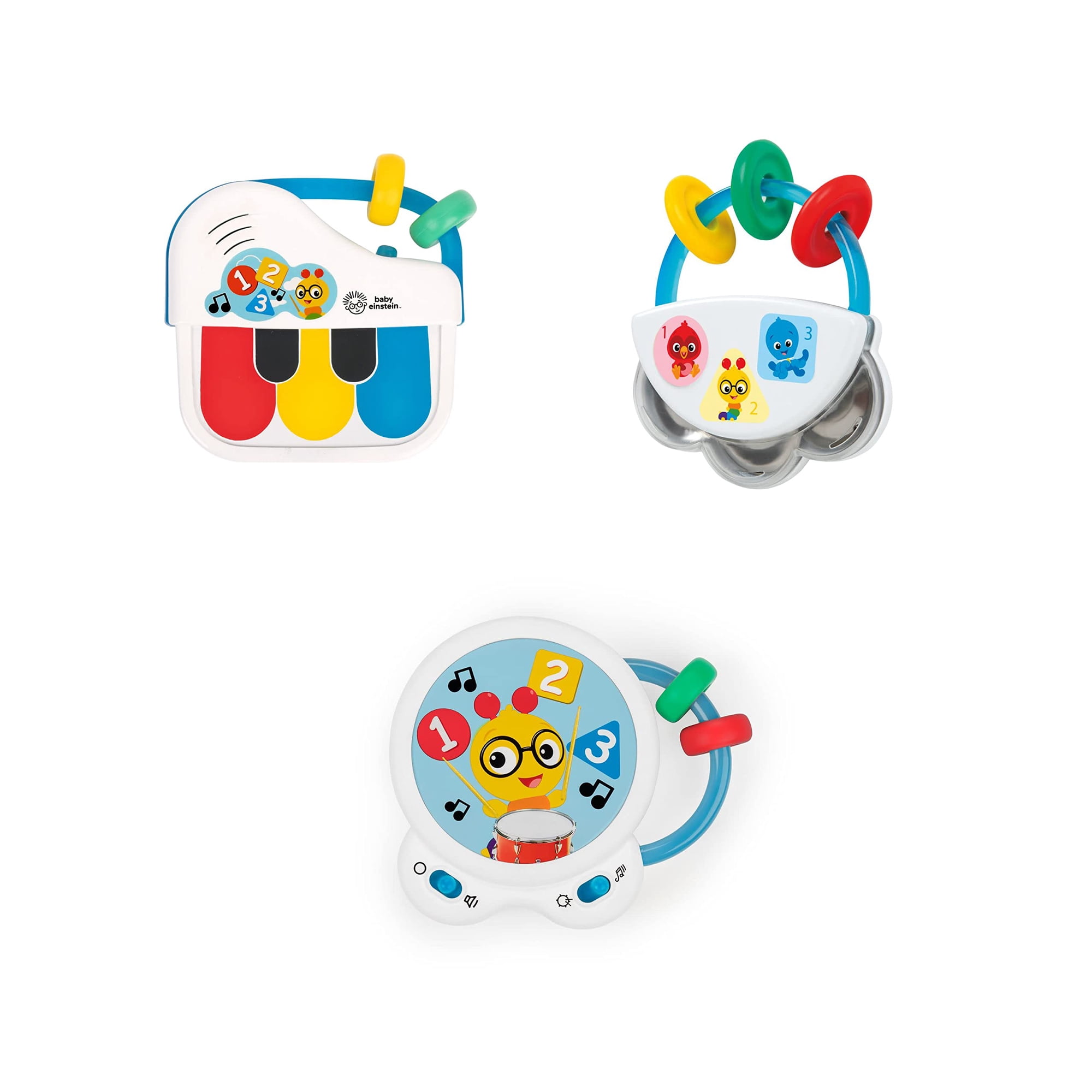 Set De Juguetes Musicales Baby Einstein Small Symphony, 3 Piezas, 3+ Mo