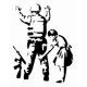 thumbnail image 1 of Decomural Girl Searches Soldier Banksy WS-34510, 1 of 2