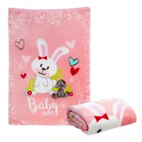 Bebesit - Frazada Conejo Rosa