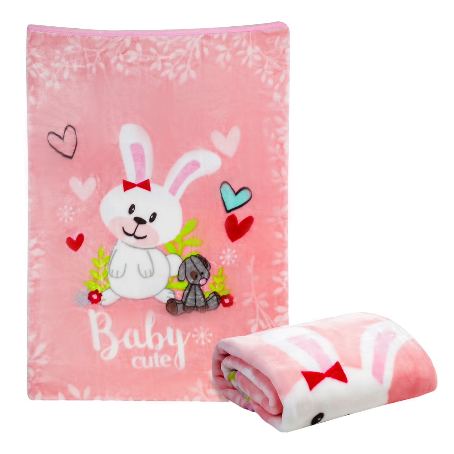 Bebesit - Frazada Conejo Rosa