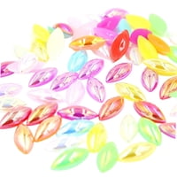 Bothyi - 50 Piezas Coloridas Con Forma De Gota De 15 X 7 Mm Para Decoración De Manualidades De Ropa.