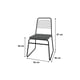 thumbnail image 3 of Silla Eiffel Negro Gris, 3 of 3