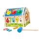 thumbnail image 2 of Caja Clasificadora De Formas De Madera Con Forma De Cubo De Actividades Para Regalo Navideño Para Niños Y Niñas De Jardín De Infantes Con Mazo, 2 of 3