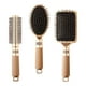 thumbnail image 4 of Juego De 3 Cepillos Para El Cabello Con Cerdas De Punta Esférica Para Cabello Liso, Grueso Y Rizado Aureate, 4 of 5