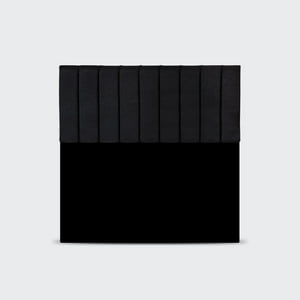 Ivi Home - Respaldo De Cama King Tubular Negro