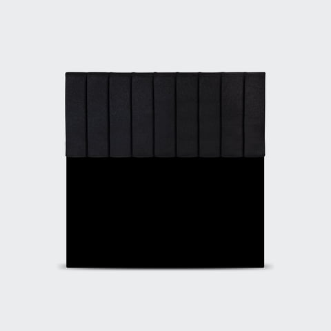 Ivi Home - Respaldo De Cama King Tubular Negro