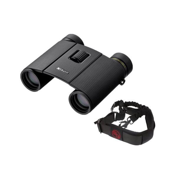 Binoculares Nikon Trailblazer II 10x25 compactos negros