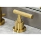 thumbnail image 2 of Grifo de baño Kingston Brass Manhattan FSC8923CML Latón cepillado, 2 of 8