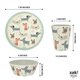 thumbnail image 5 of Juego de vajilla infantil Zak Designs de bambú 3 piezas (plato, cuenco y vaso), 5 of 8