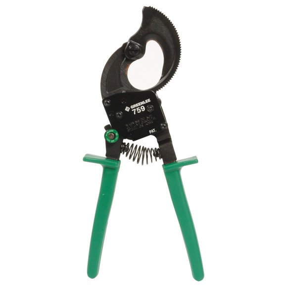 Cortacables Greenlee 27 cm Compacto con Trinquete