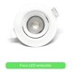 thumbnail image 3 of Lampara Foco Orientable Embutido Blanco 5w 400lm 9,5cm Fría Blanco, 3 of 9