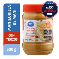 Mantequilla Maní Crunch 500 Ml Great Value