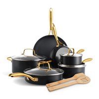 Juego De Utensilios De Cocina Greenpan Swift, 12 Piezas, Cerámica, Antiadherente, Color Negro