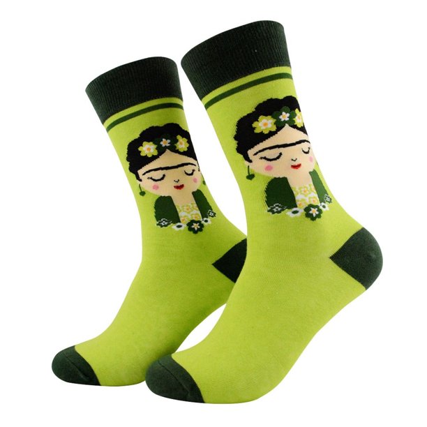 Calcetines Mujer FRIDA Algodón Estampado