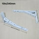 thumbnail image 2 of Escuadras Repisa Plegable 10" 25cm 2unidades Blanca Metalica TFX, 2 of 7