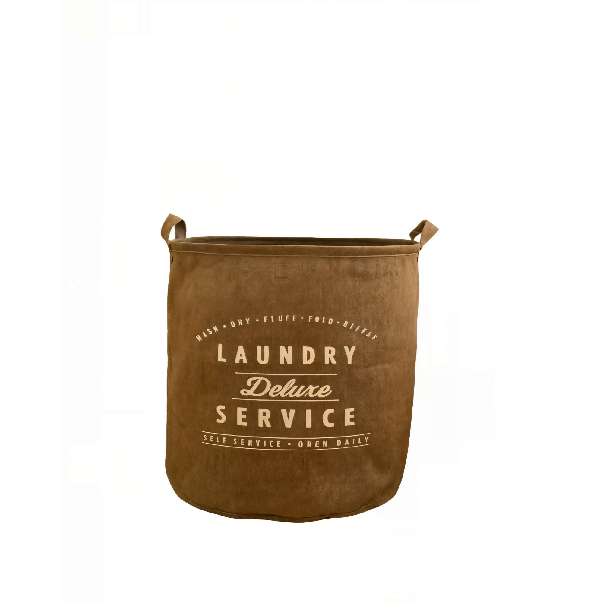 Genérico - Canasto De Ropa 45cmx50cm Color Marron
