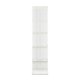 thumbnail image 3 of Librero Moscu 4 Repisas Blanco 40 X180 Cm, 3 of 5