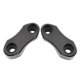 thumbnail image 5 of 1 Par De Abrazaderas Superiores De Montaje Elevador De Manillar De Aleación De Aluminio Para Motocicleta Para Harley Black, 5 of 5