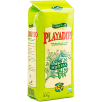 Playadito Yerba Mate Con Hierbas, Cedrón, Manzanilla Y Salvia 500 Gr