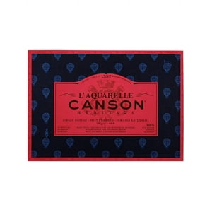 Canson - Block Papel Acuarela Heritage 300Gr Grano Satinado 36X51Cm