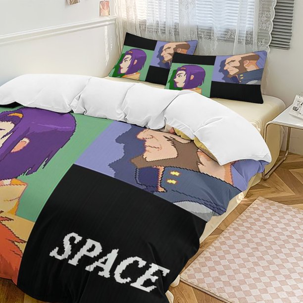 Cowboy Bebop 3-Piece Twin Bed Set Fade-Resistant Microfiber