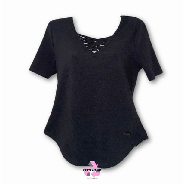 Polera Negra L Mossimo Lider