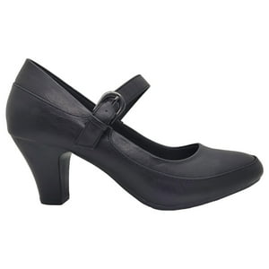Zapatos De Tacón New Walk Negros | A30-11-90B - Talla 39