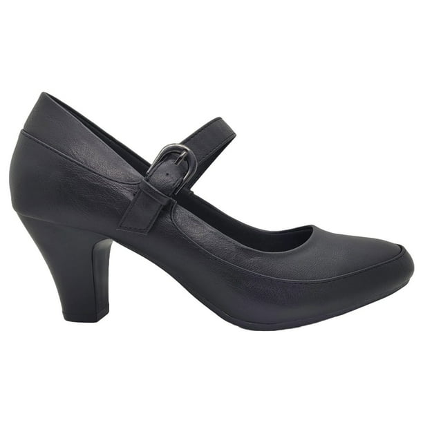ZAPATOS DE TACÓN NEW WALK NEGROS | A30-11-90B - Talla 40