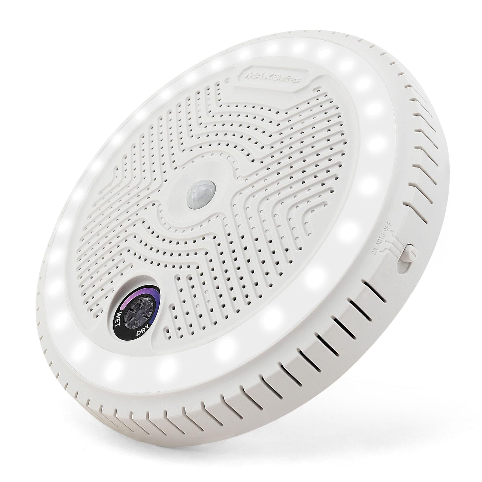 Deshumidificador Recargable Maxsafes 2 En 1 Con Sensor De Movimiento