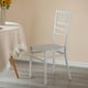 thumbnail image 4 of Pack 4 Sillas Chiavari Apilable Para Comedor Terraza Eventos Blancas, 4 of 6
