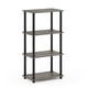 thumbnail image 3 of Estante de almacenamiento Furinno Turn-N-Tube de 4 niveles, roble francés estrecho, 3 of 5