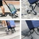 thumbnail image 3 of Carro compras feria carrito plegable asiento ruedas escalera, 3 of 9