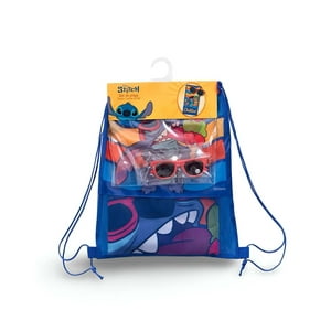 Mashini - Toalla Niño Niña Con Lentes De Sol Y Bolso Stich