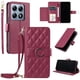 thumbnail image 1 of Funda tipo billetera FOXDOCK para Xiaomi 14T – Tapa abatible con correa para mujer, 1 of 5